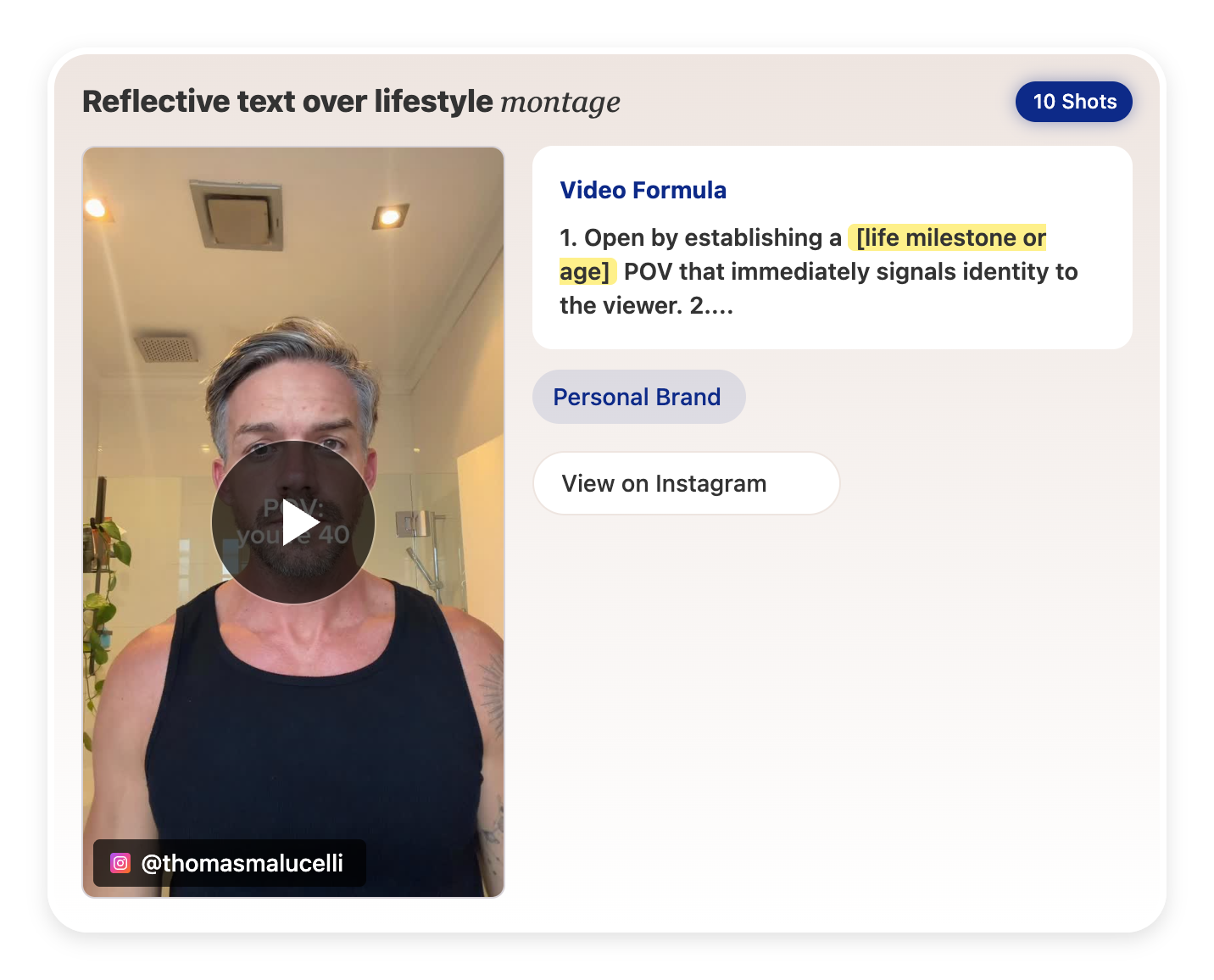 Reflective text over lifestyle montage Reflective text over lifestyle montage