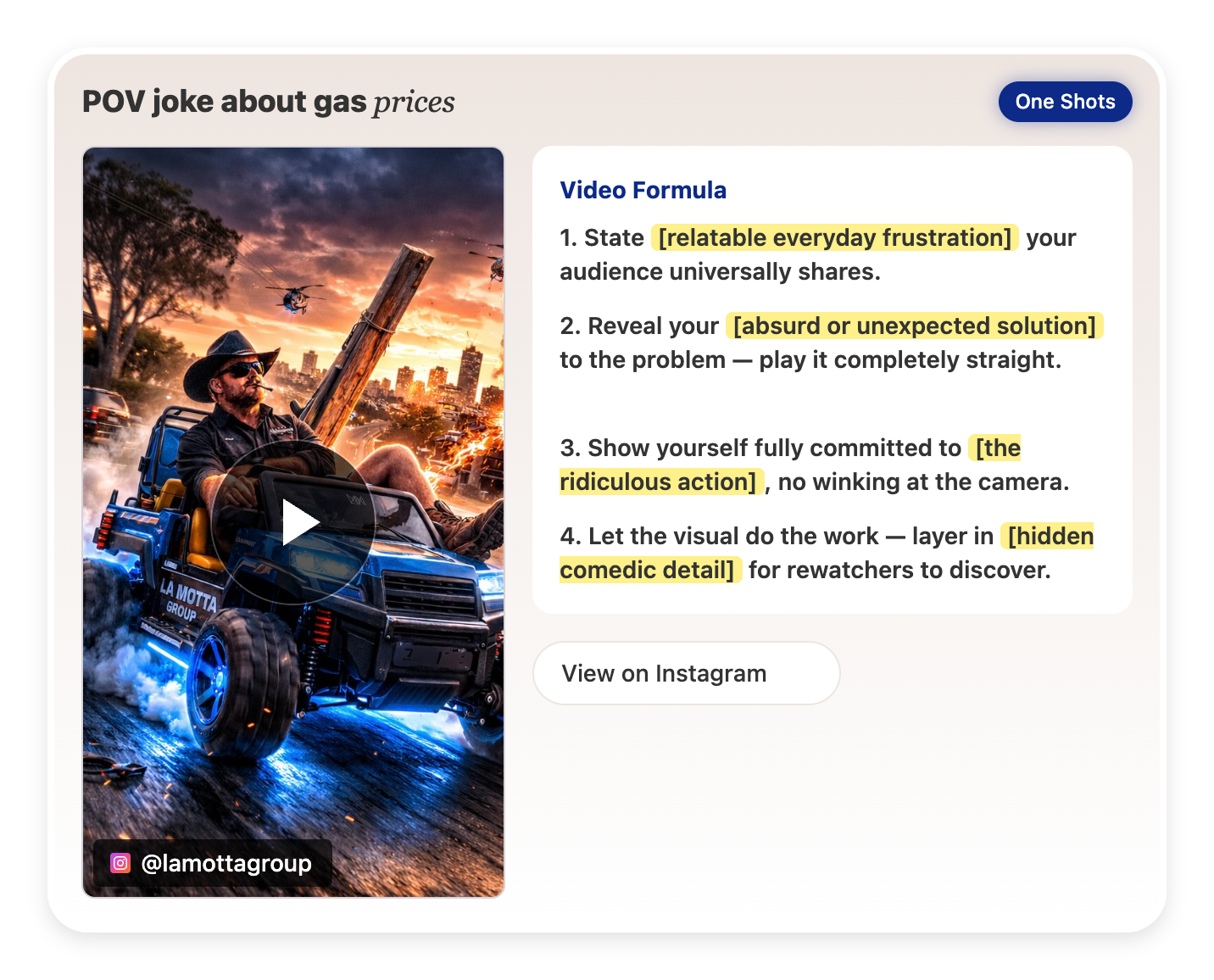 POV joke about gas prices